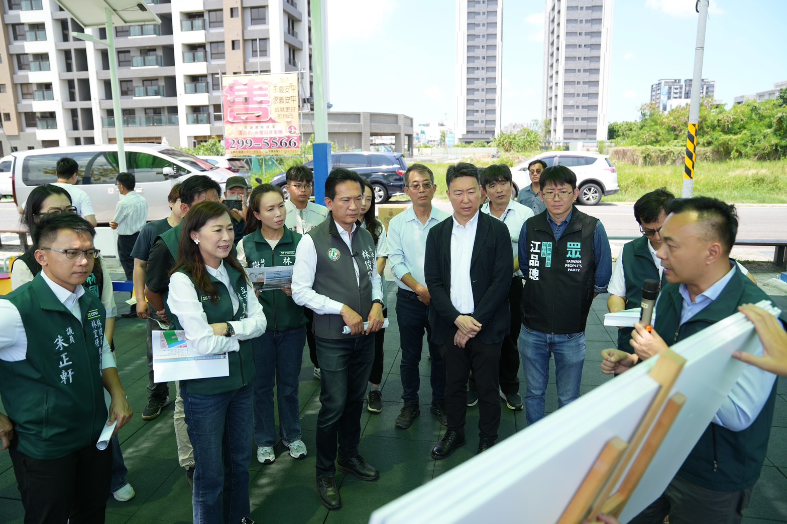 林俊憲爭取近20億元前瞻補助，台南市東區、永康、佳里4座立體停車場將陸續開工興建
