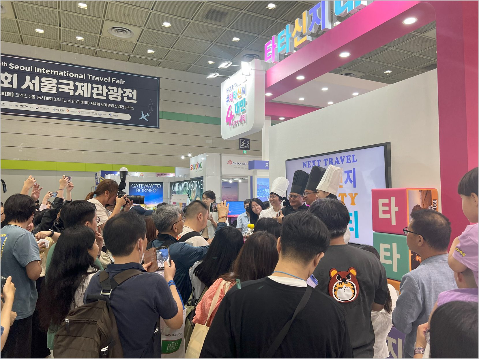 臺北主廚上菜秀邀韓旅客「挑戰48小時」 北臺灣四市首爾旅展創意推廣