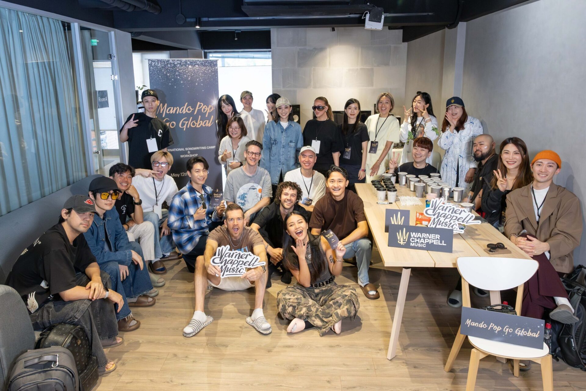 韋禮安領軍十多位歌手前進跨國創作營　與全球音樂人合力創作腦力激盪