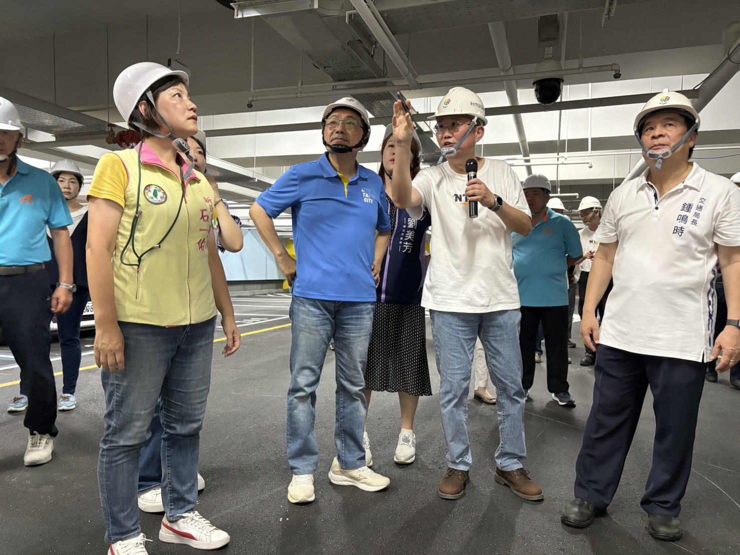 侯友宜視察溪北公園停車場工程　年底板橋再增2座立體停車場　新北新建停車場數量全國第一