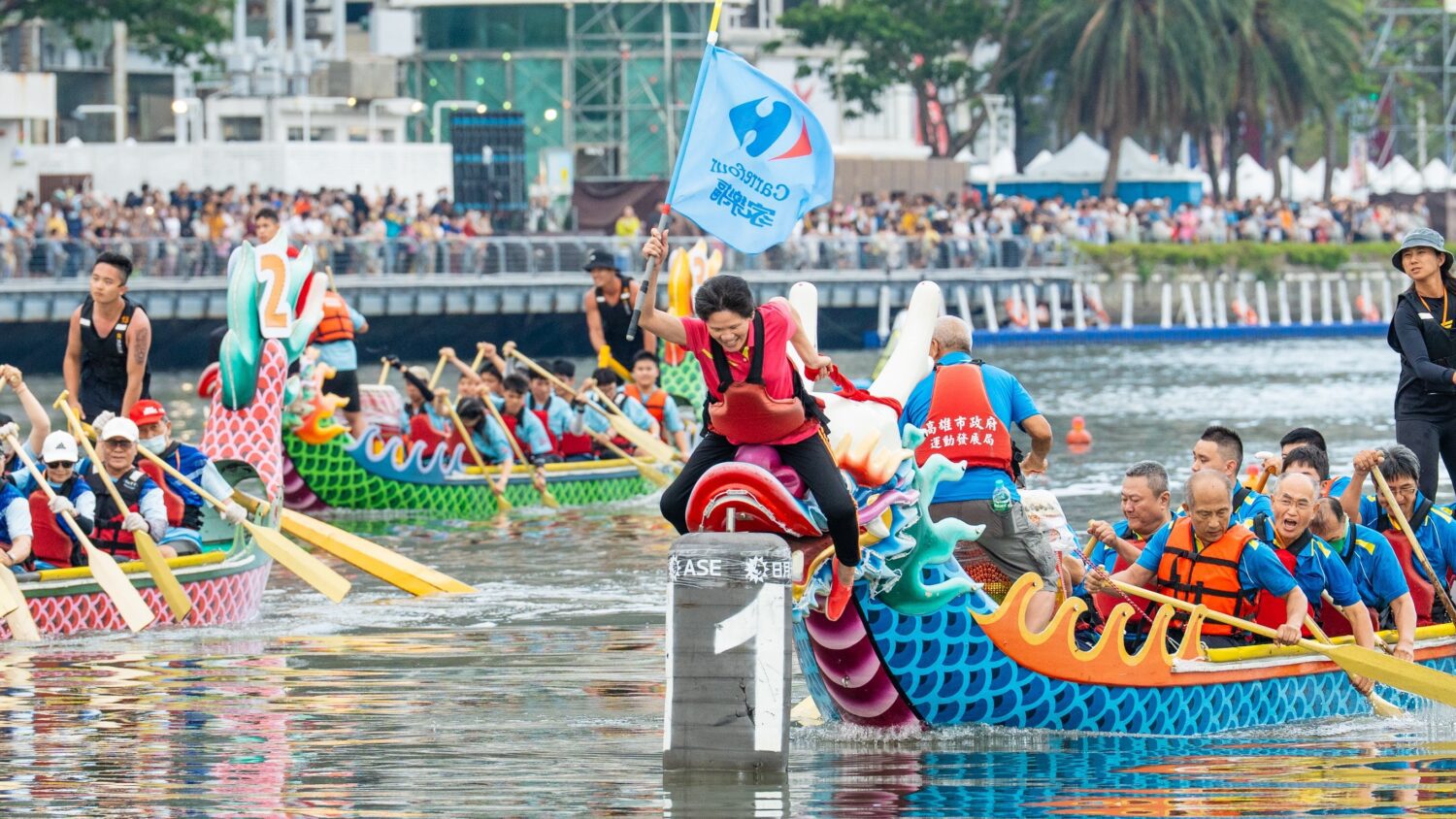 高雄端午嘉年華圓滿落幕、逾22萬人次參加 陳其邁市長：明年再加油！