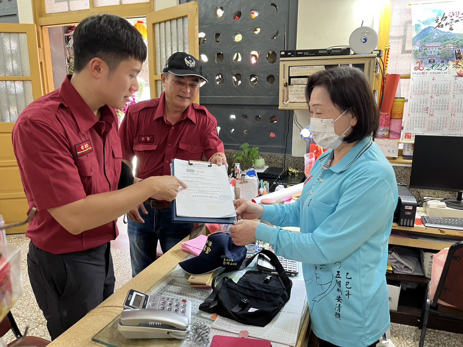 廟會施放爆竹需謹慎  消防第五大隊:電子禮炮環保又平安