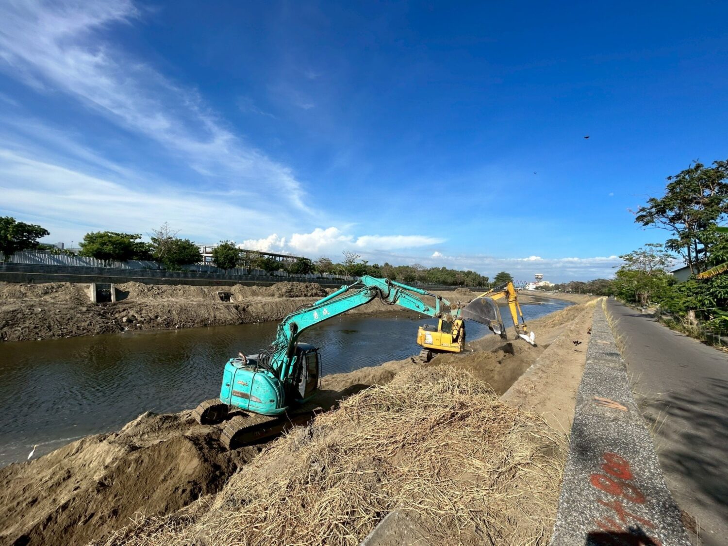 水利局防汛整備強化 排水清疏作業完成 水利局防汛整備強化 排水清疏作業完成