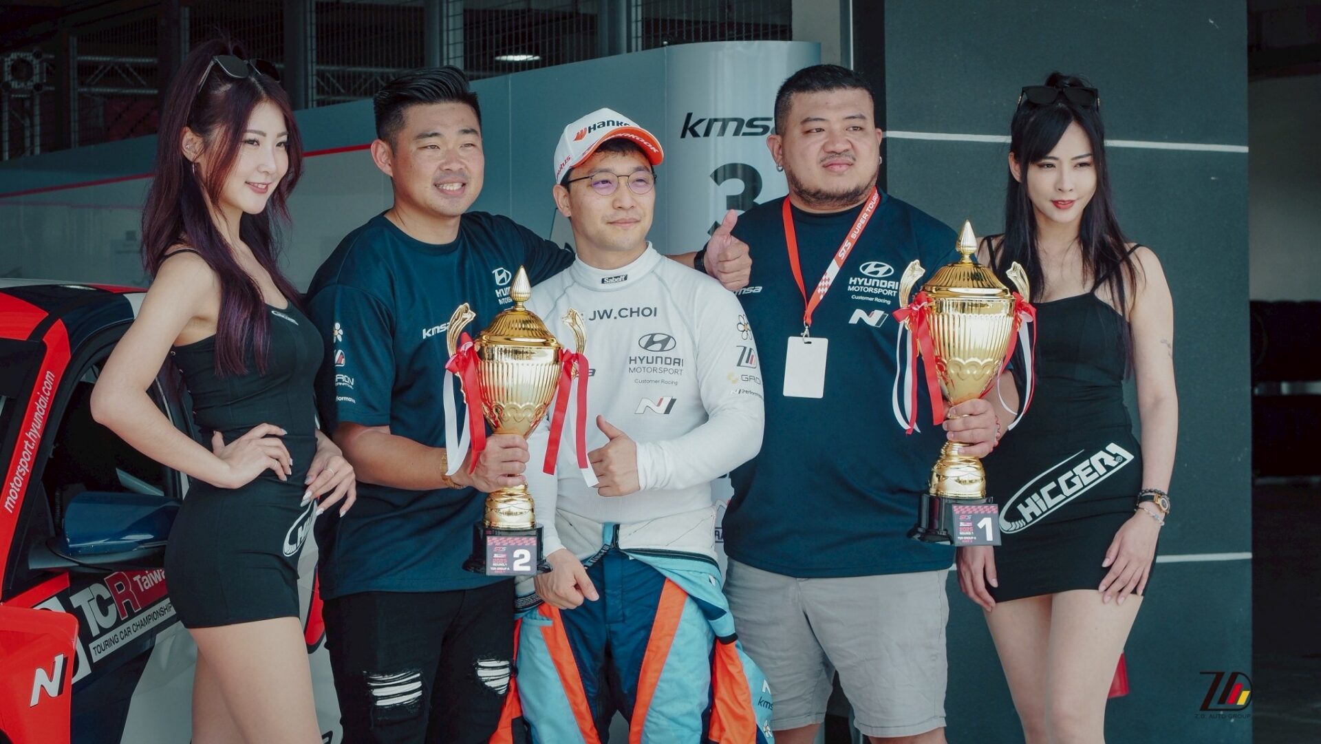 Hyundai & KMSA N崔會長與正德集團攜手奪下台灣2025 TCR開幕賽冠軍