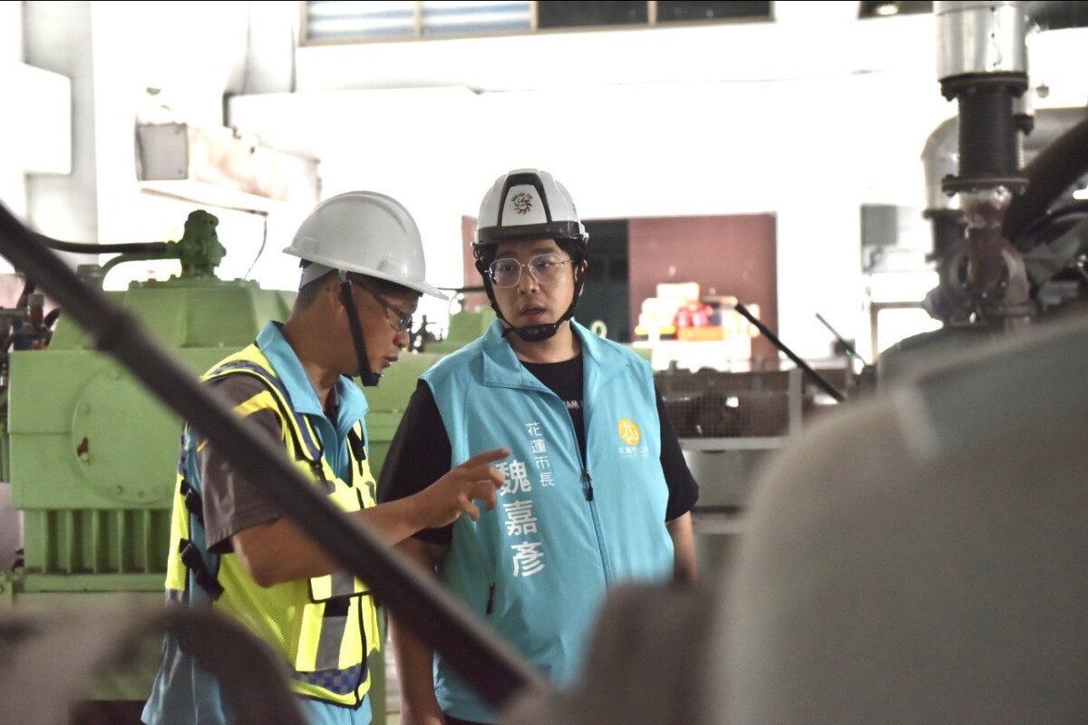 汛期來臨慎防強降雨 魏嘉彥市長視察抽水站整備 汛期來臨慎防強降雨 魏嘉彥市長視察抽水站整備