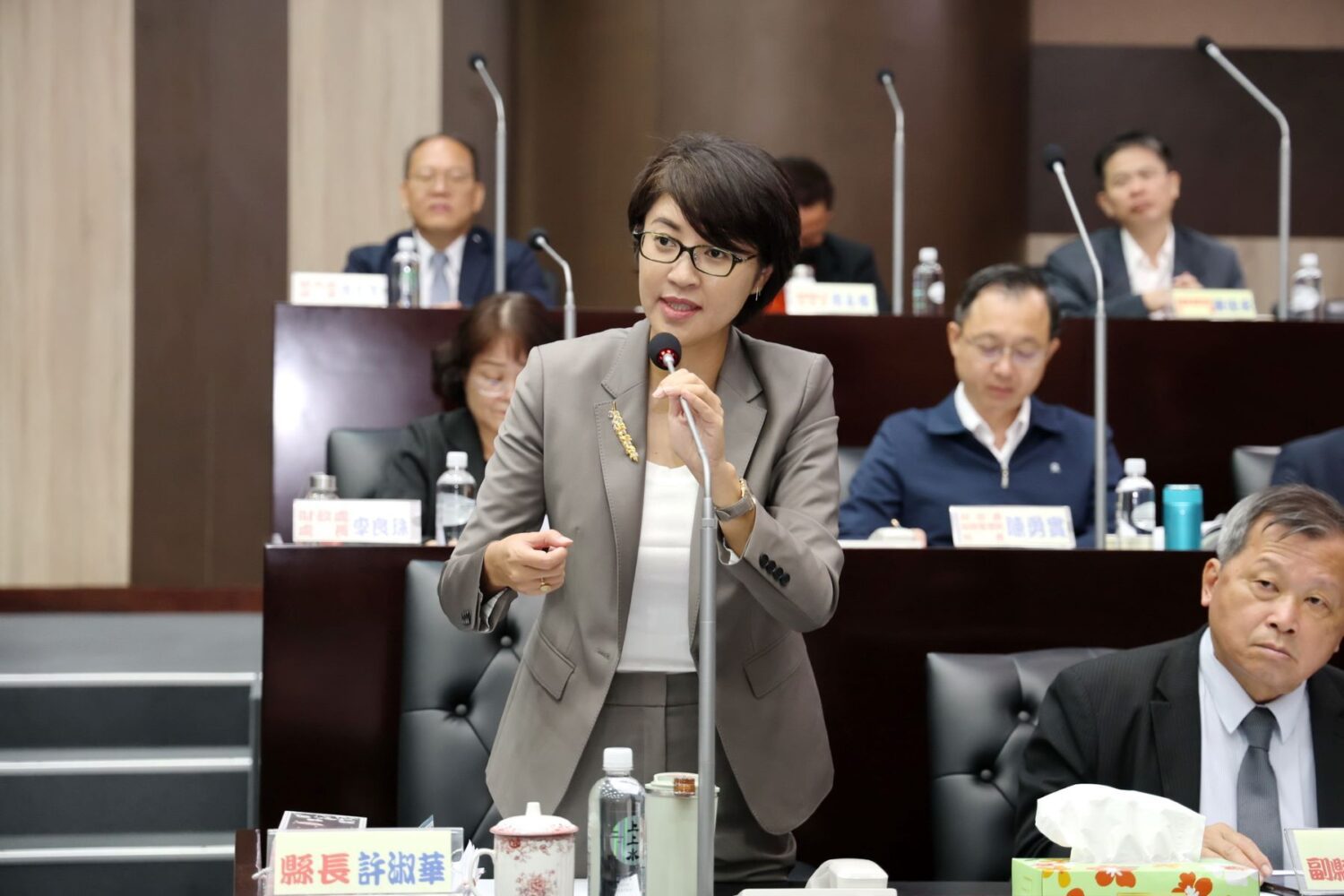 南投遭中央刪補助款35億 許淑華北上提訴願 南投遭中央刪補助款35億 許淑華北上提訴願