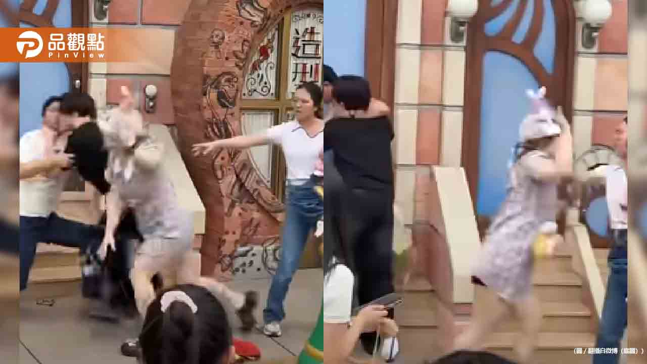 迪士尼拍照不爽女童亂入!情侶跟1家3口互毆 衣服都拉破 迪士尼拍照不爽女童亂入!情侶跟1家3口互毆 衣服都拉破