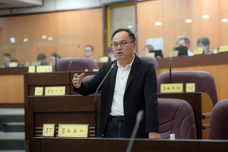 因應新冠疫情升溫 市議員吳嘉和:衛生局應做好萬全準備 因應新冠疫情升溫 市議員吳嘉和:衛生局應做好萬全準備