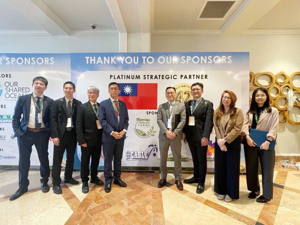 聖克里斯多福主辦永續島嶼峰會 台灣組團展淨零決心 聖克里斯多福主辦永續島嶼峰會 台灣組團展淨零決心