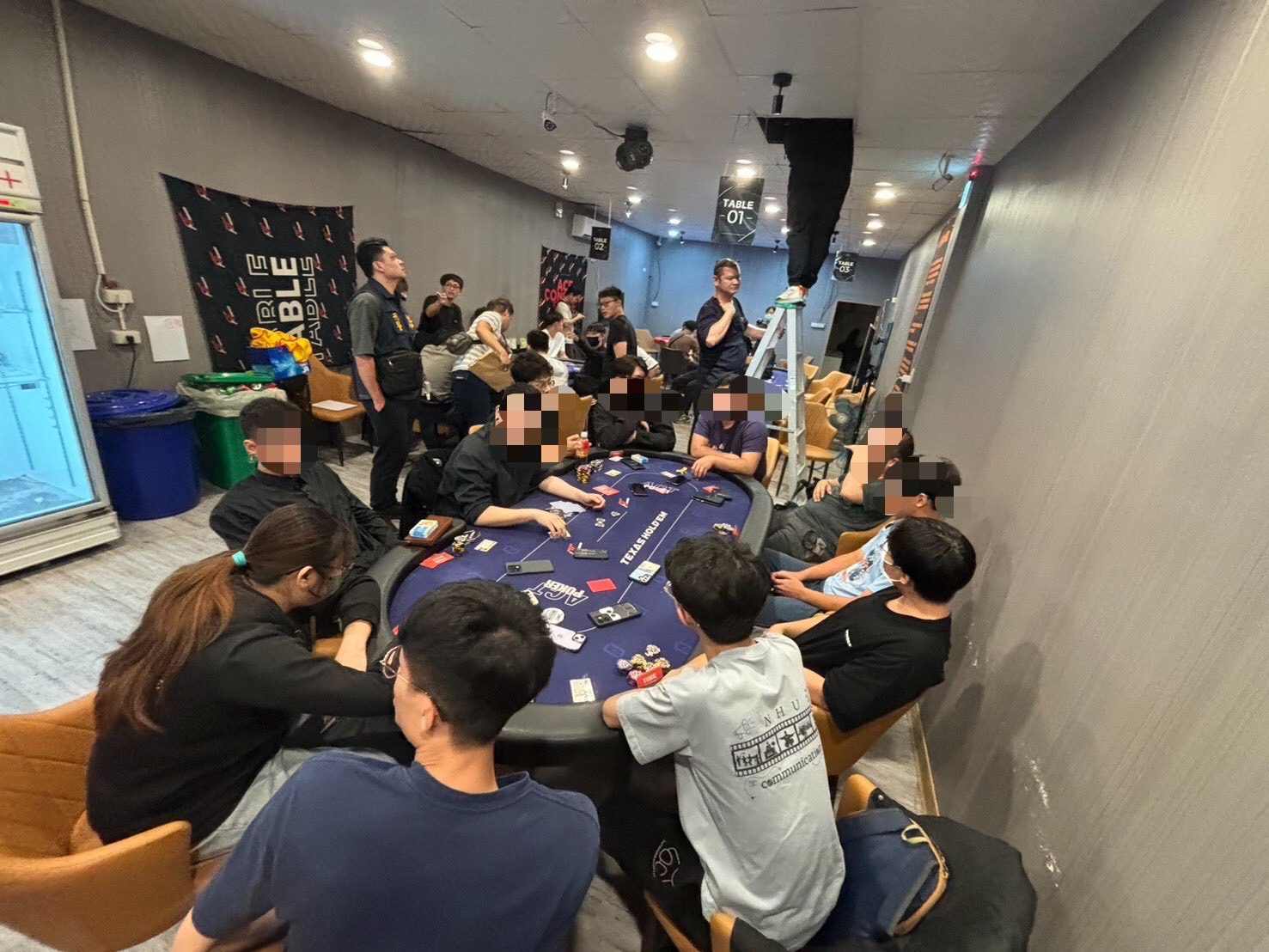 以合法掩護非法 桌遊館假藉德州撲克競賽名義供民眾賭博 以合法掩護非法 桌遊館假藉德州撲克競賽名義供民眾賭博