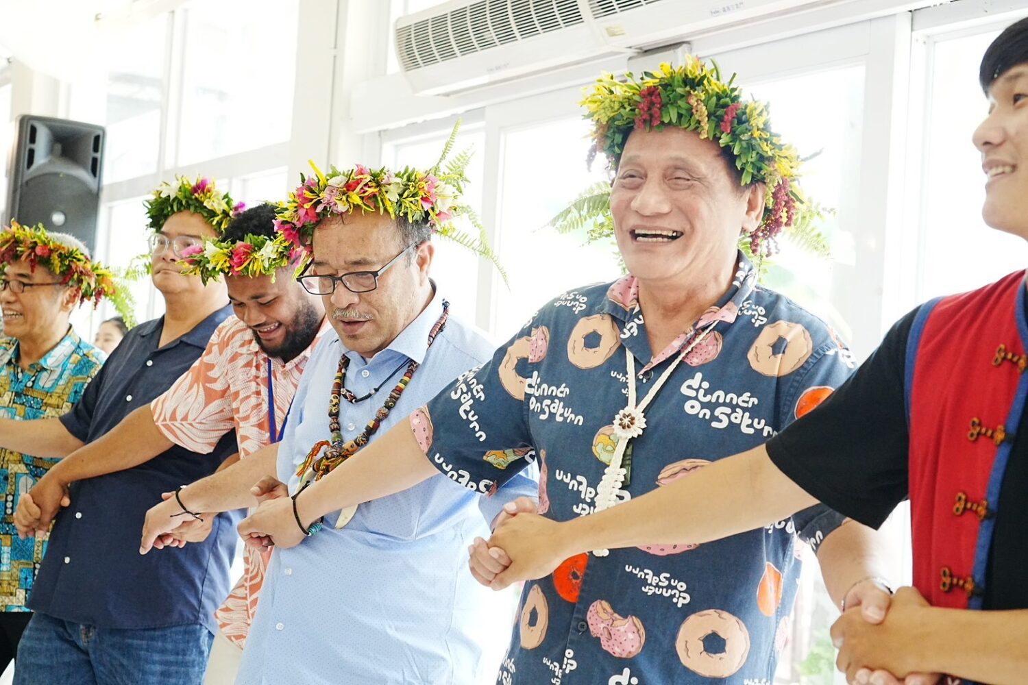 馬紹爾群島總統海妮訪問原住民族文化園區 感受南島文化深厚連結 馬紹爾群島總統海妮訪問原住民族文化園區 感受南島文化深厚連結
