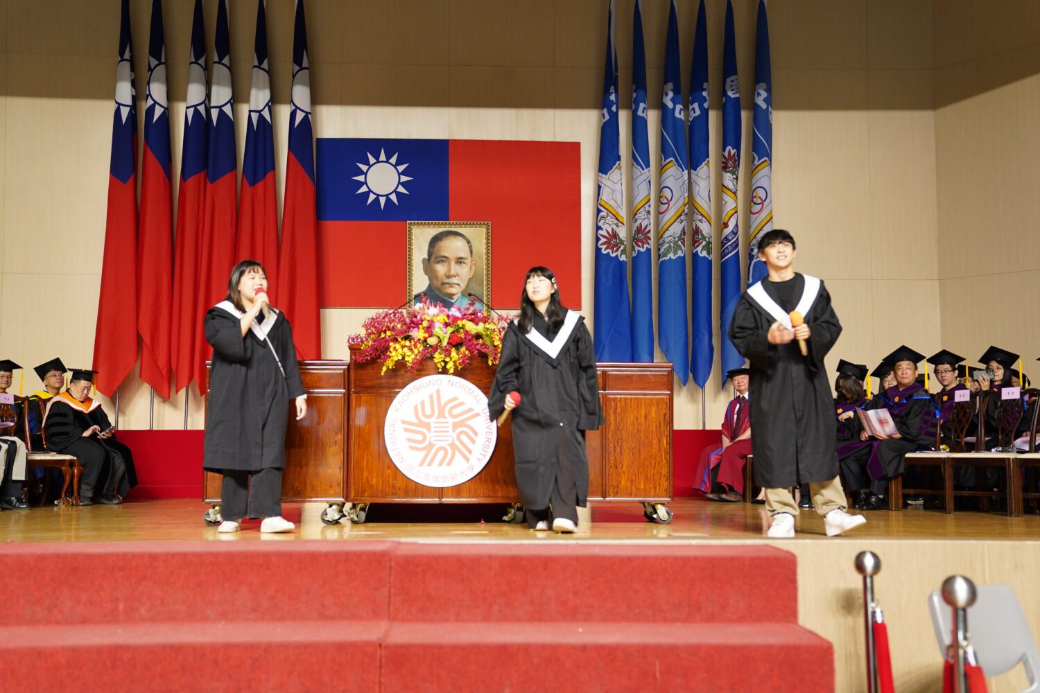 高師大畢業典禮 王政彥校長以「YOUR Style 」期勉畢業生 高師大畢業典禮 王政彥校長以「YOUR Style 」期勉畢業生