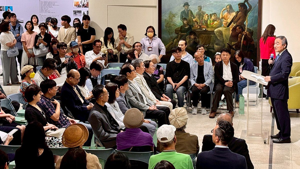 《望地之謎──林欽賢繪畫創作展》大墩文化中心開幕，展現當代寫實藝術深度與感動