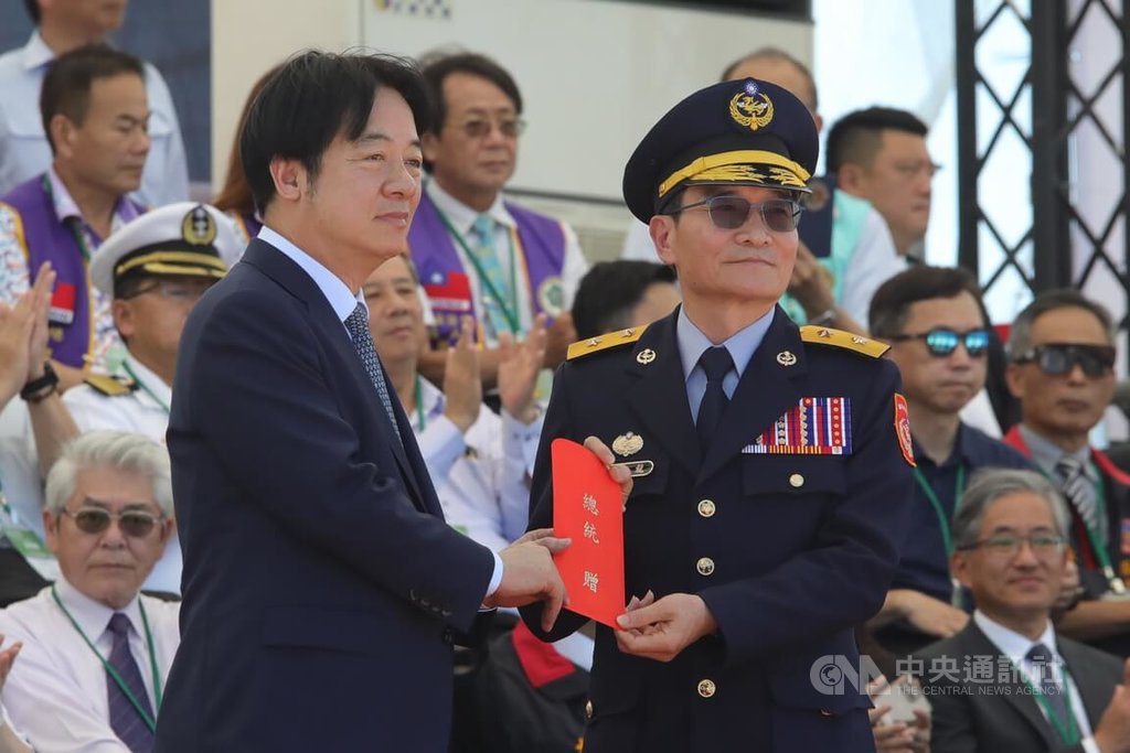 海安12號演習 總統籲立院不分黨派當海巡後盾[影]