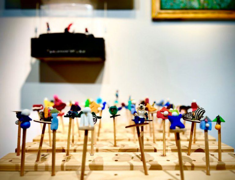 新竹文化藝廊展出「熊妤個展」　藝術結合實驗精神引領觀者探索生命隱喻