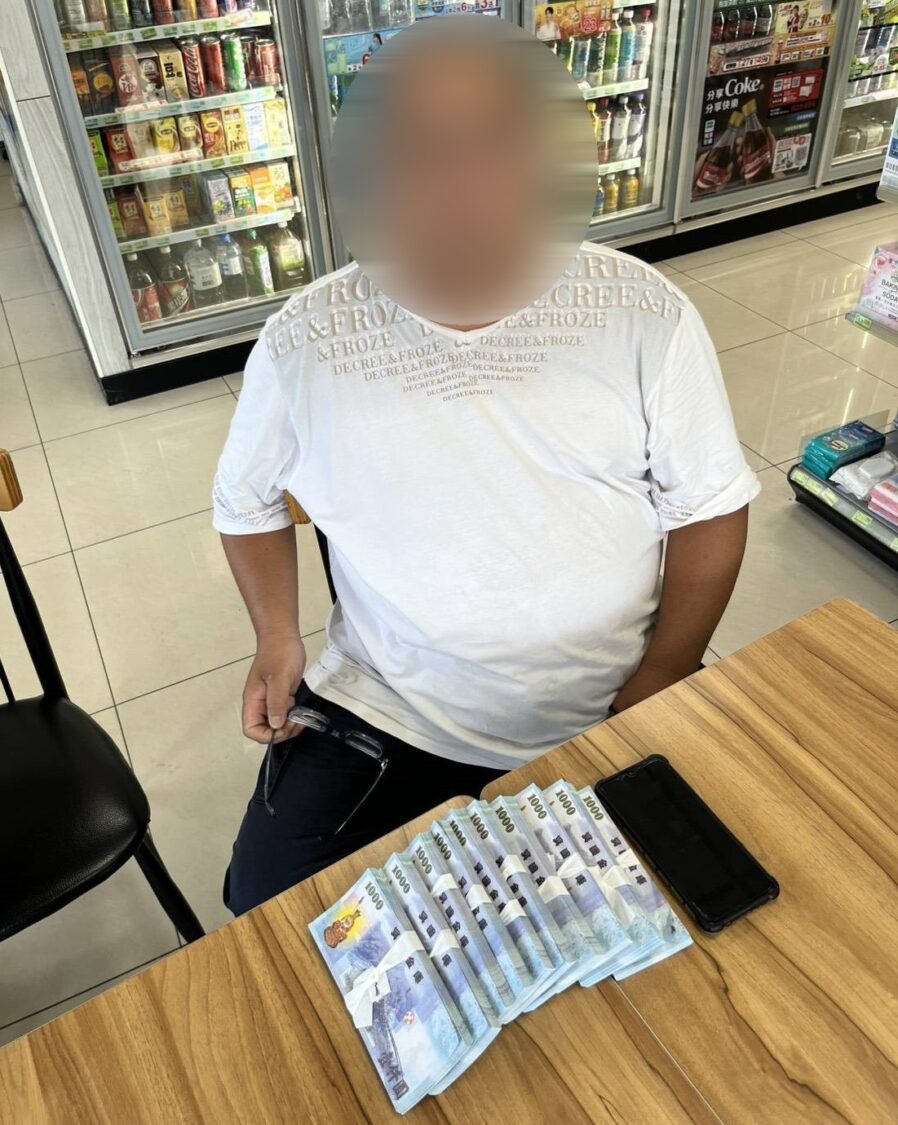 遭詐五次損失近九百萬元 男子配合警方逮車手送辦 遭詐五次損失近九百萬元 男子配合警方逮車手送辦