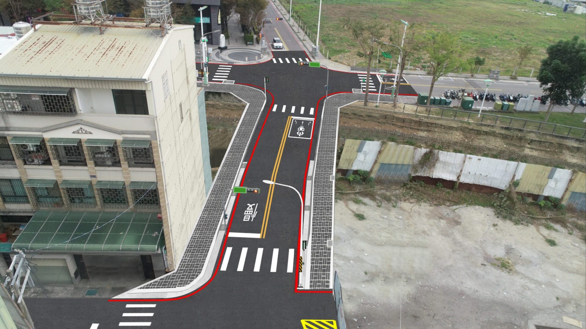 斥資1億打通機捷特區交通瓶頸！　中市敦富八、九街開闢工程開工