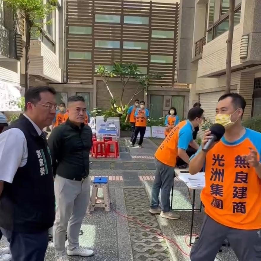 光州建案惹鄰損　三社區居民陳情無門　民眾黨主委劉家榮律師批市府漠視失職