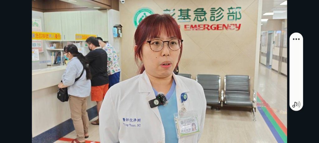 裝潢工遭圓盤切割機切割到自已右大腿及大腿側及陰部