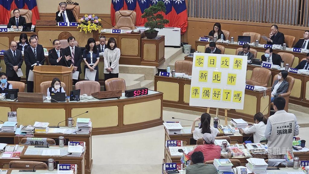 議員憂中國零日攻擊 侯友宜:積極建構全民防衛 議員憂中國零日攻擊 侯友宜:積極建構全民防衛