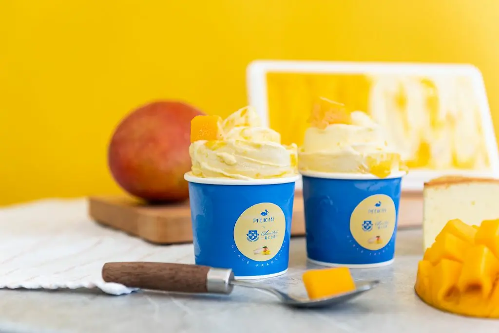 不用飛南法也能吃到  起士公爵x法國主廚推出超濃 芒果乳酪法式冰淇淋