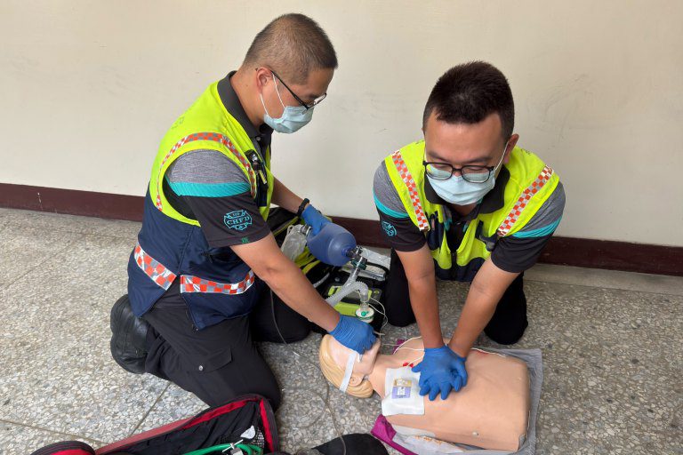 彰化消防與彰基強強聯手 OHCA個案逆轉生死 彰化消防與彰基強強聯手 OHCA個案逆轉生死