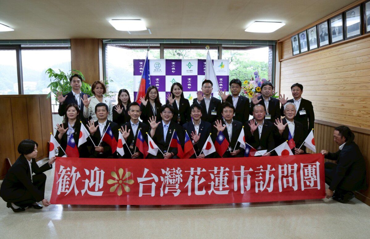 姊妹市情誼締結五周年 市長魏嘉彥首度出訪高千穗町 姊妹市情誼締結五周年 市長魏嘉彥首度出訪高千穗町