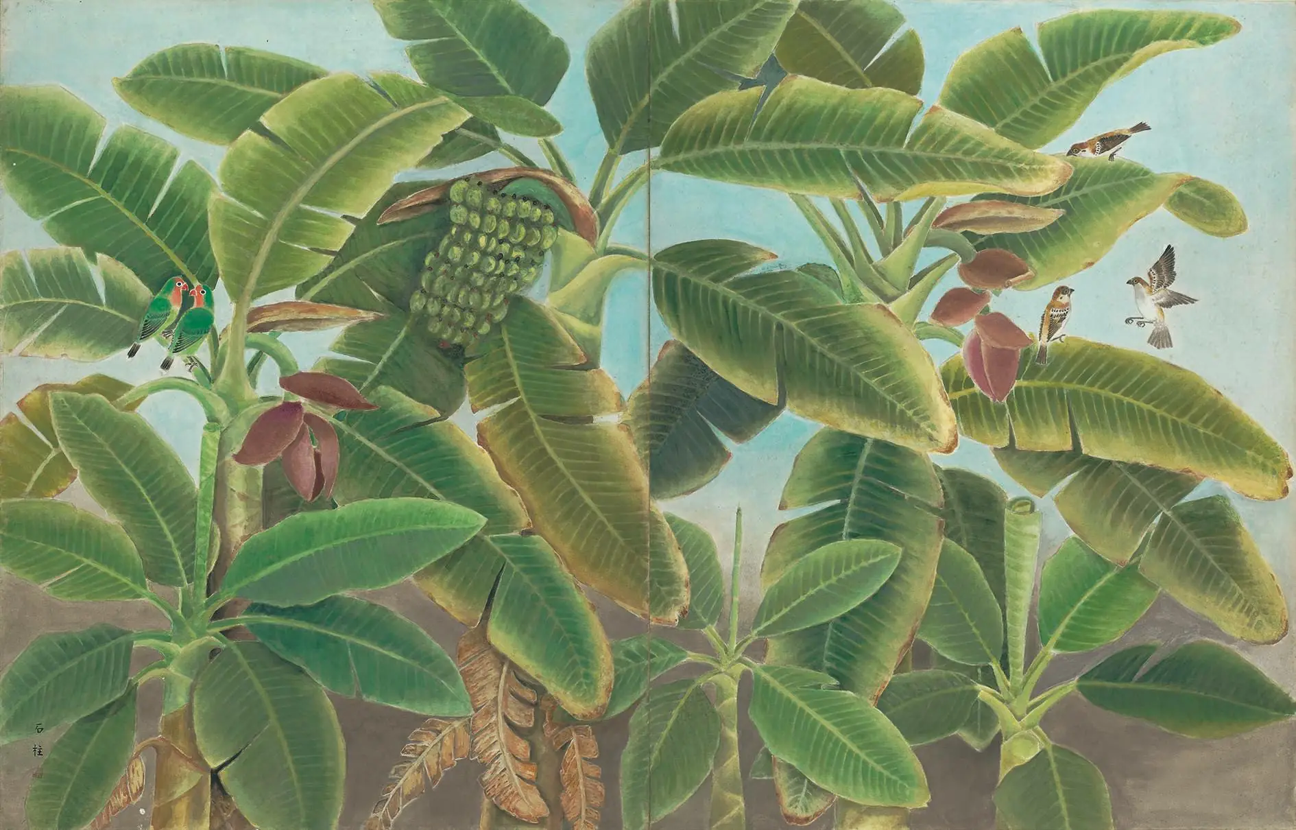 文化尋根建構台灣美術百年史系列展覽 雋永的芬芳 陳石柱膠彩典藏展 文化尋根建構台灣美術百年史系列展覽 雋永的芬芳 陳石柱膠彩典藏展