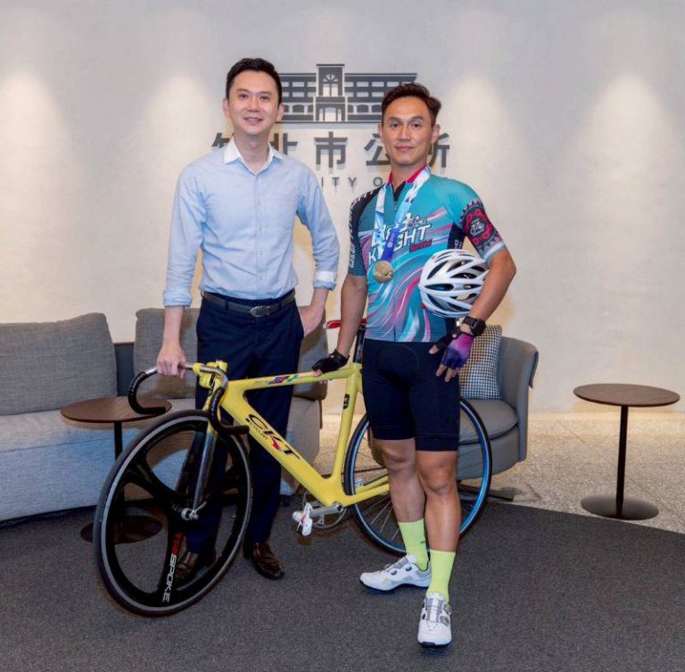 鄭朝方啟動運動藍圖　竹北邁向全民共融運動城