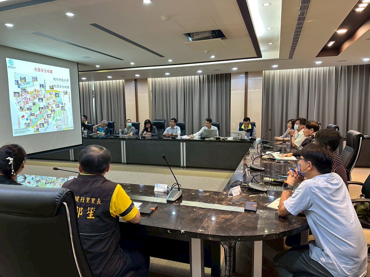 健行科大召開校園安全會議 跨域合作強化防災與反詐教育 健行科大召開校園安全會議 跨域合作強化防災與反詐教育
