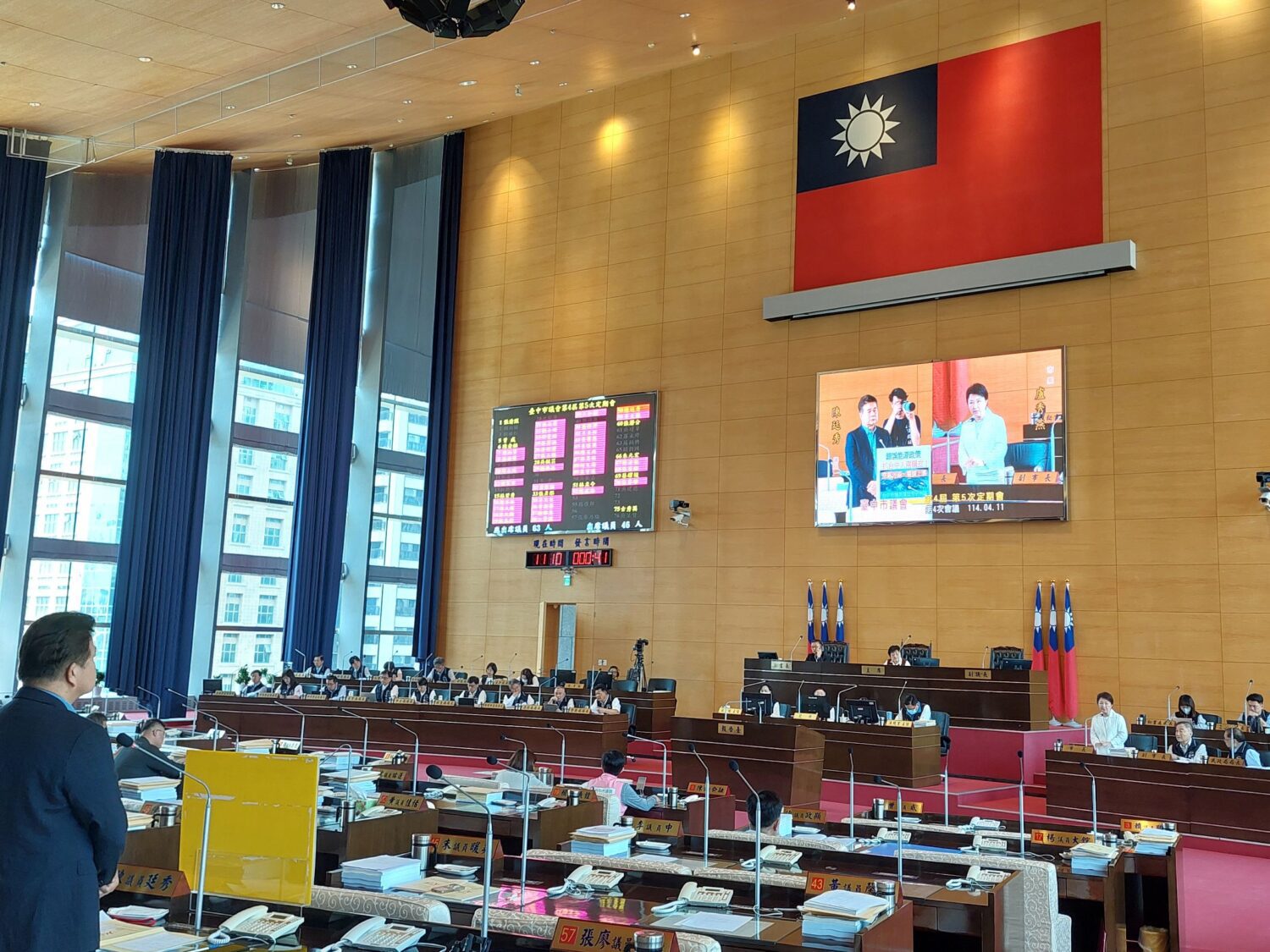 中市議會114上半年會期尾聲  超巨蛋、中捷、中火議題登上質詢排行榜