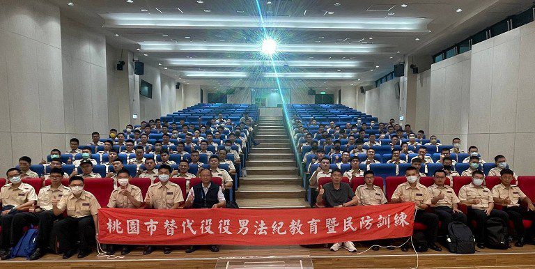 強化替代役防災救護專業技能　桃民政局辦法紀教育暨民防訓練
