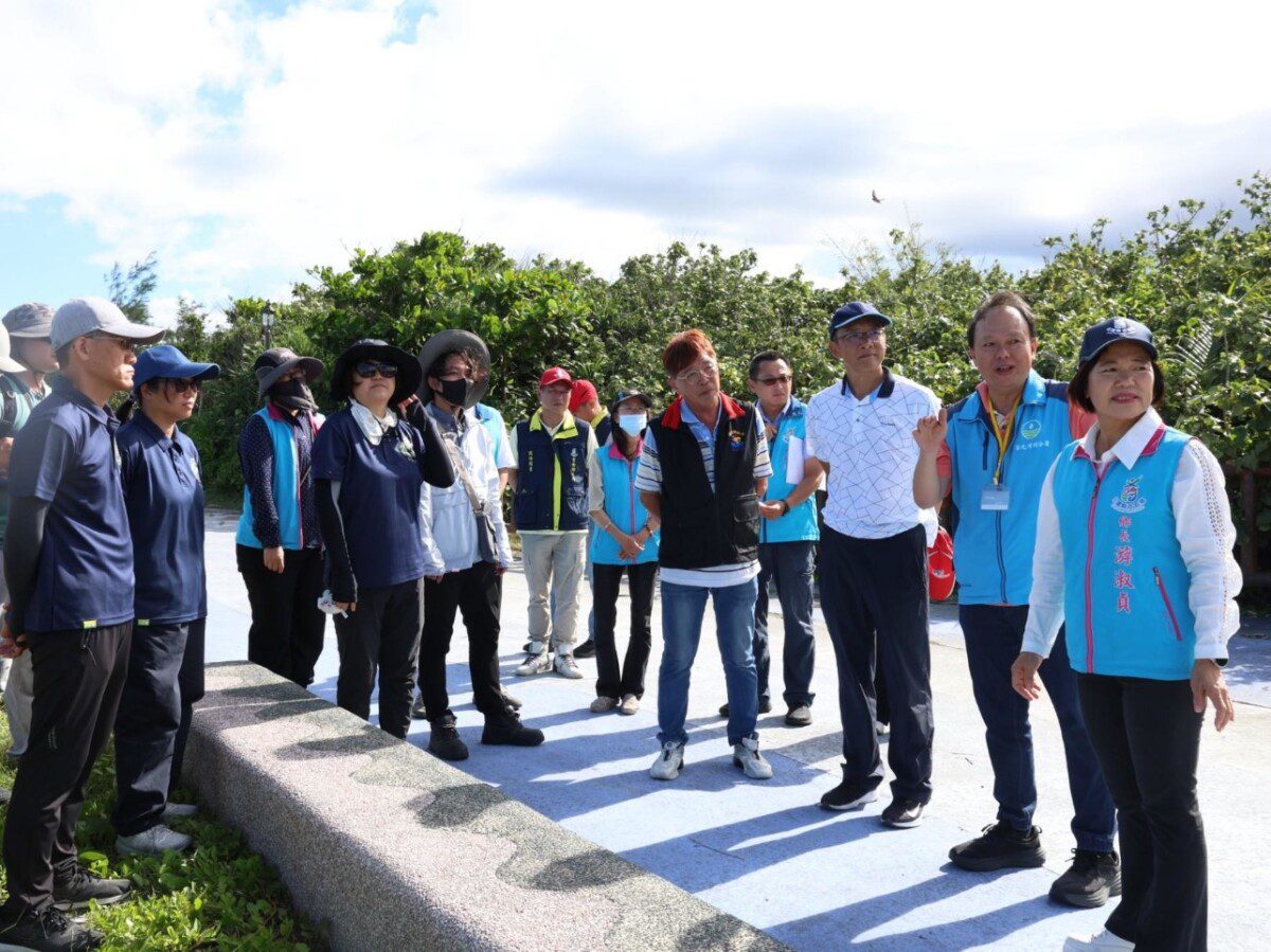 游淑貞會請汛期前中央縣鄉協力依權屬分工清除海灘滯留漂流木