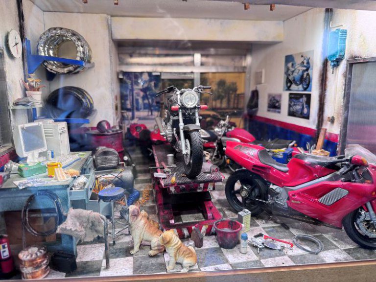 人生場景袖珍模型藝術創作展　首次在蕭如松藝術園區展出