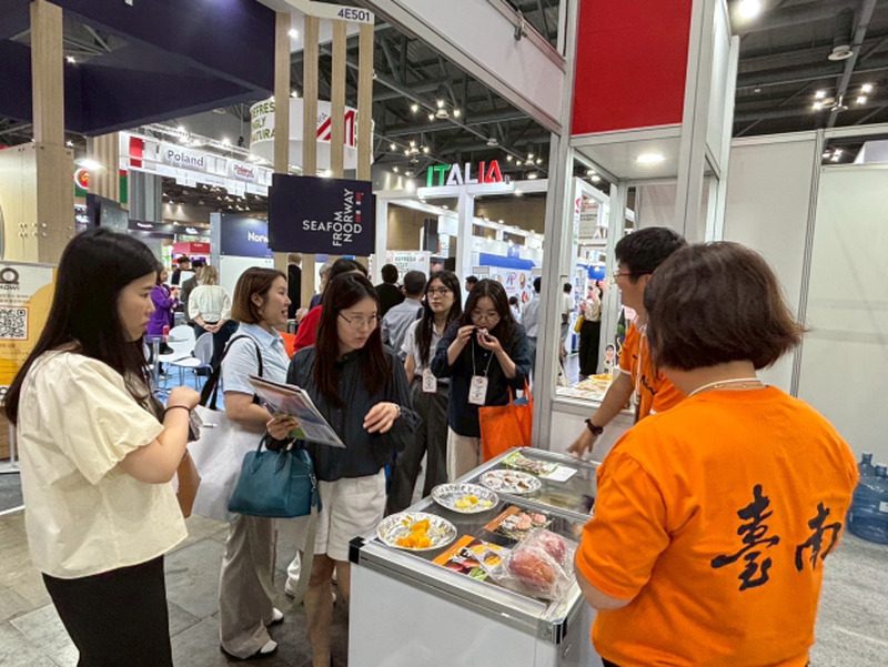 2025年首爾國際食品展「臺灣鯛」爆紅 詢問度超標 2025年首爾國際食品展「臺灣鯛」爆紅 詢問度超標