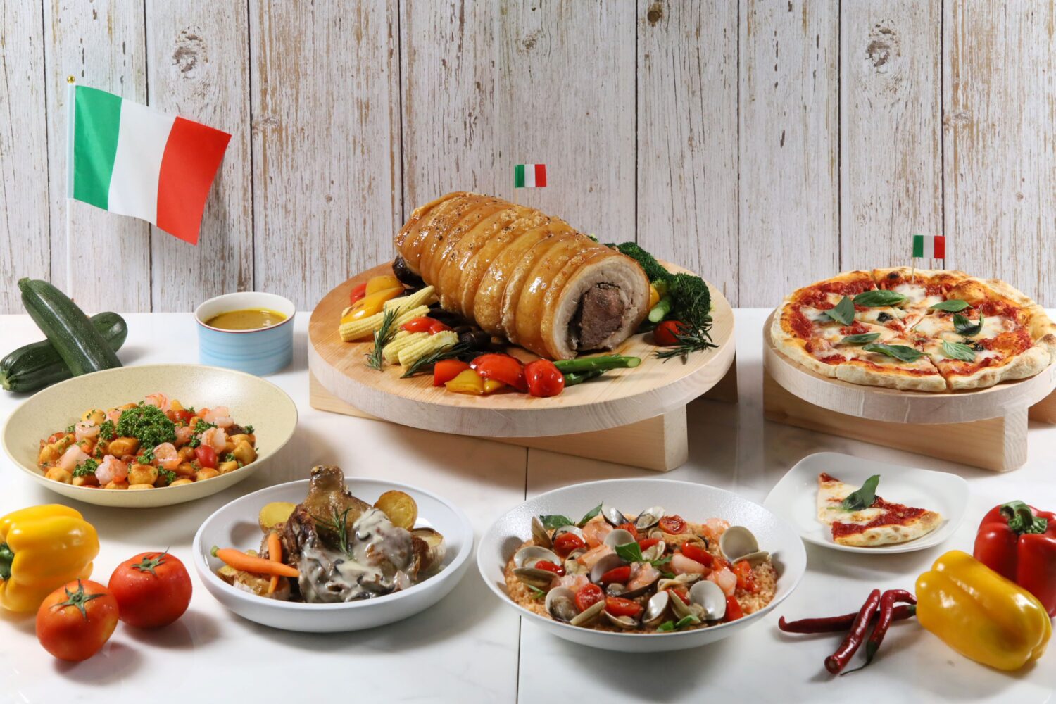 高雄萬豪豪享餐廳推義式饗宴  主廚Fabio 獻上經典義式美饌