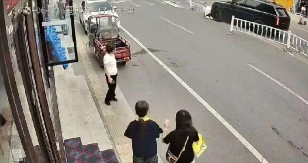 影／蓄意謀殺？開Land Rover撞人「持斧下車追擊」　駕駛遭陸警逮捕