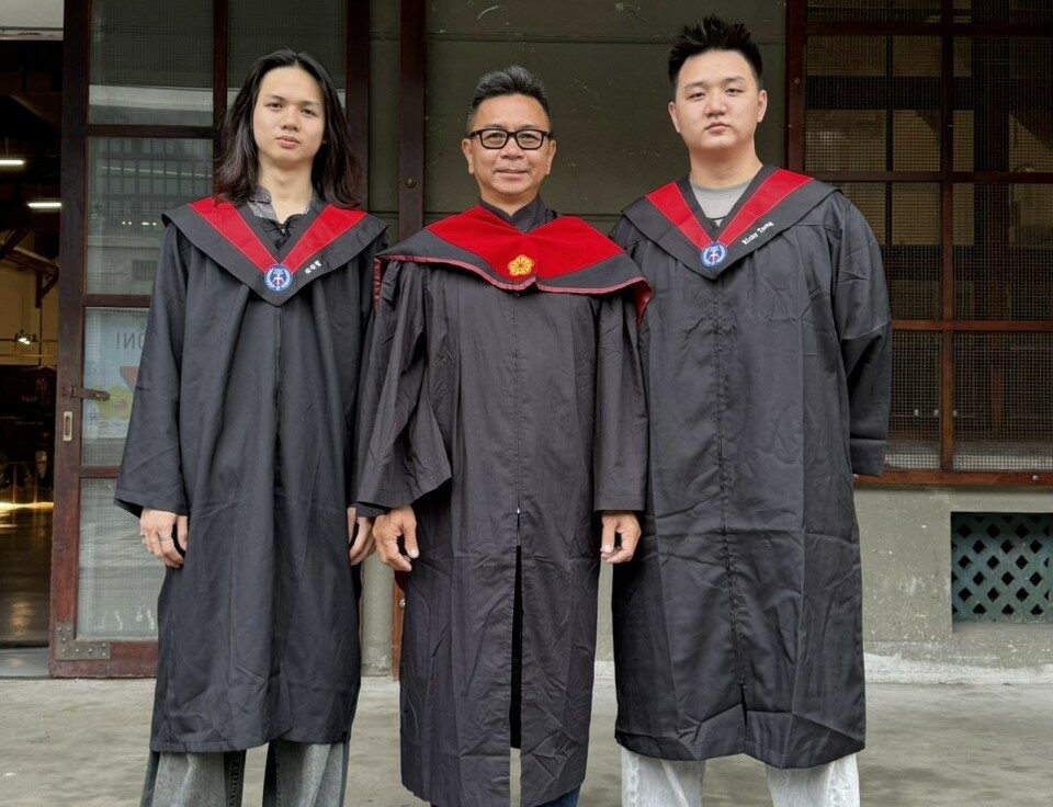 設計世家齊聚中原大學!父子三人同年畢業為學院添亮點 設計世家齊聚中原大學!父子三人同年畢業為學院添亮點