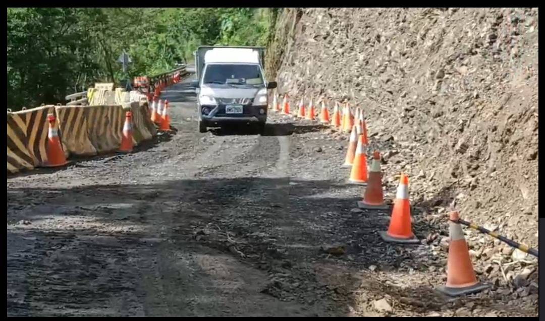 高雄市桃源區台20臨105線7K+300 (梅山路段) 於6月17日下午5時搶通完畢