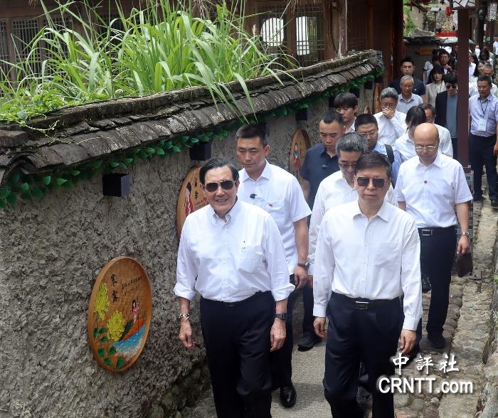 馬英九訪寧德下黨村　見證村落脫貧工0程