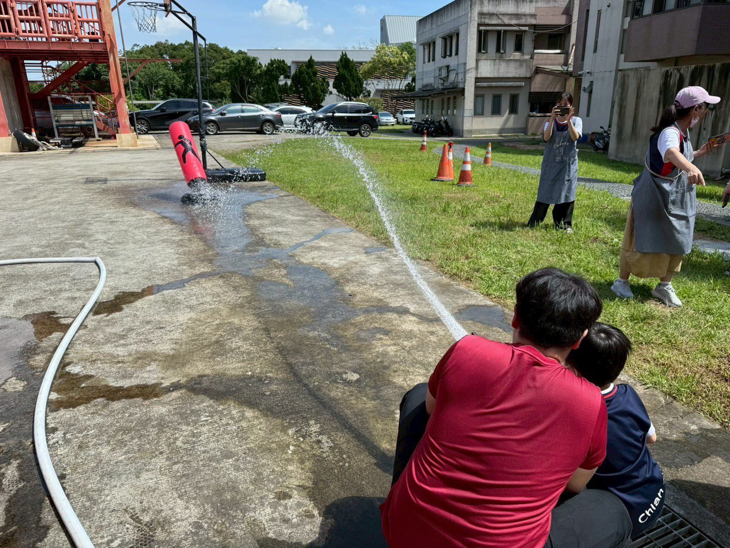 幼兒園學童參訪龍潭消防分隊 防災知識向下扎根 幼兒園學童參訪龍潭消防分隊 防災知識向下扎根