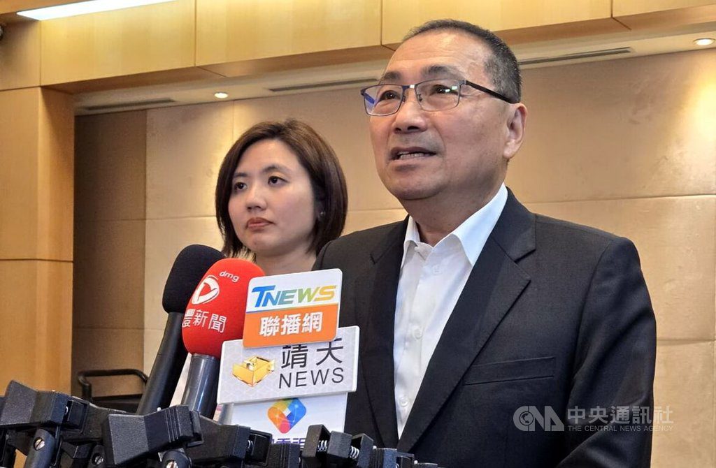 與朱立倫見面 侯友宜:團結讓立委續為新北加油 與朱立倫見面 侯友宜:團結讓立委續為新北加油