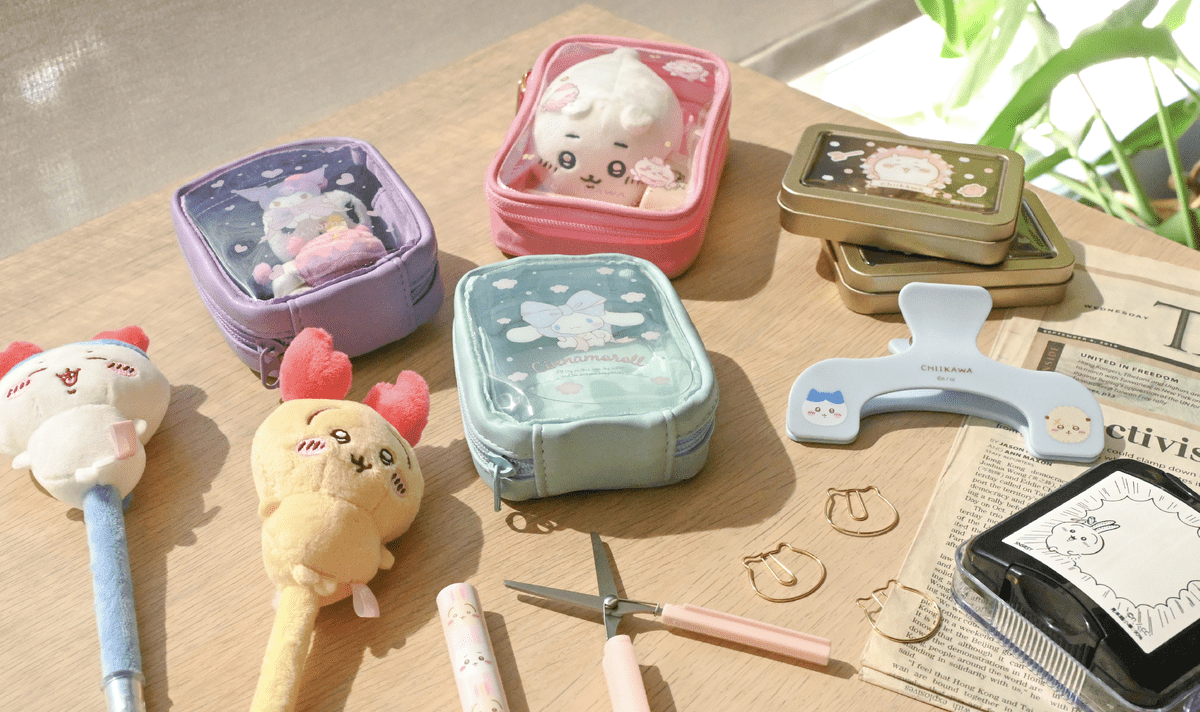 「日系少女風」日本超萌文具來了！ 吉伊卡哇、瑪利歐系列登台 sun-star 筆袋大賞冠軍必搶