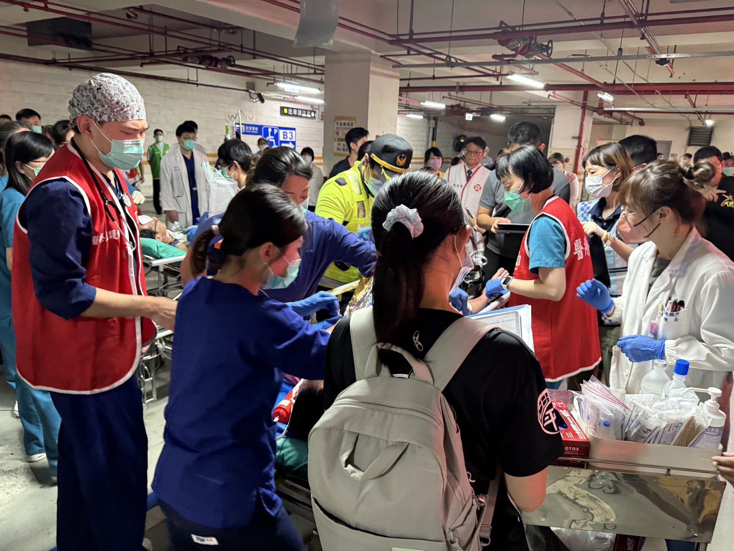 新竹馬偕模擬多元災難演練 打造城市韌性最後防線 新竹馬偕模擬多元災難演練 打造城市韌性最後防線