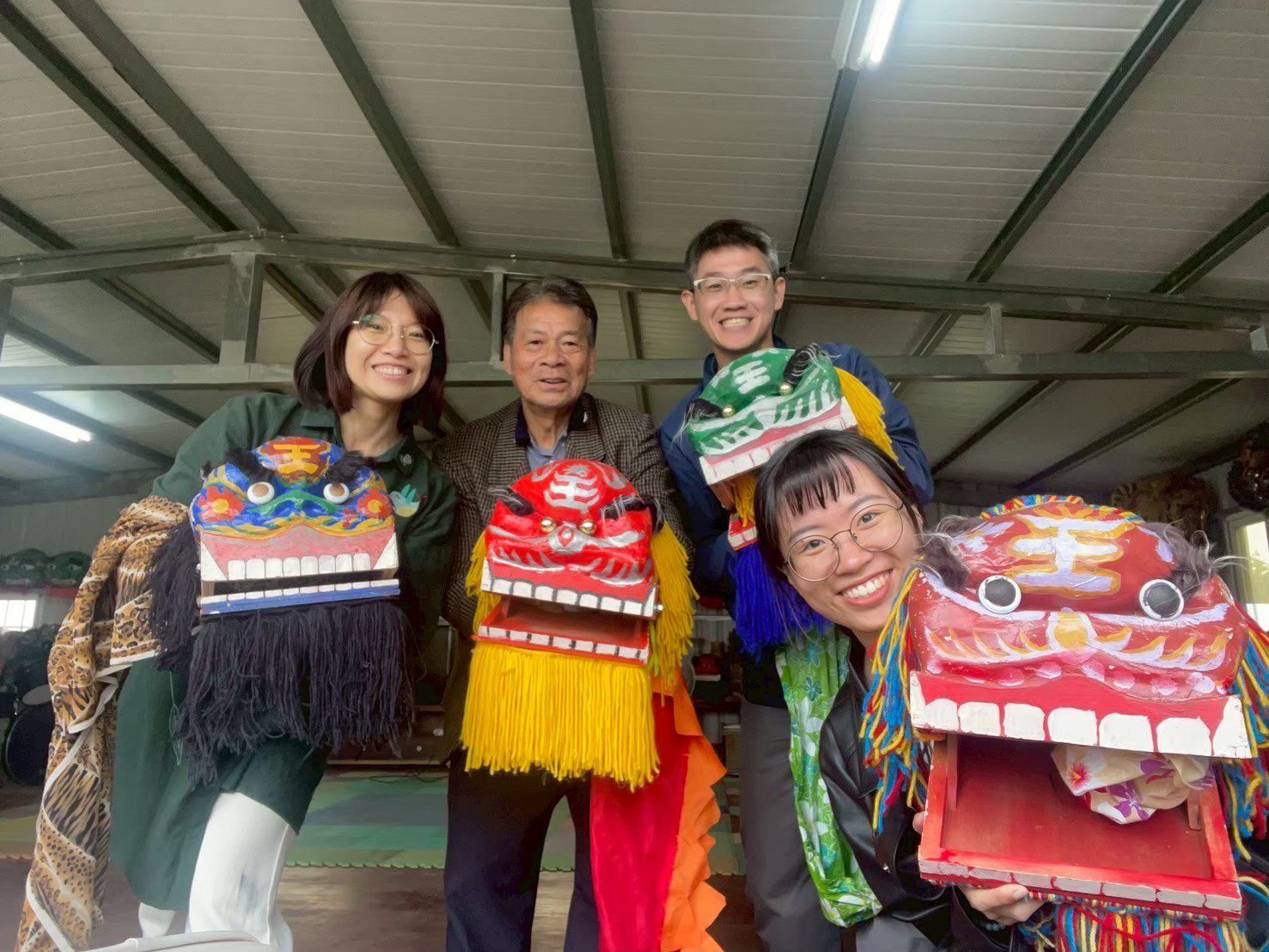 至善高中攜手桃園客家局 學生做「方口獅」認識Hakka文化 至善高中攜手桃園客家局 學生做「方口獅」認識Hakka文化