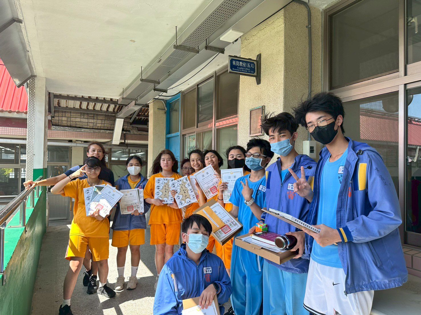 桃園建國國中英資班成果發表結合AI 推出3D虛擬展場