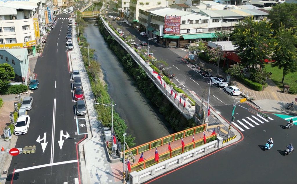 台中梅川二期人行道7月開工 總經費破億 打造4公里綠色廊道 台中梅川二期人行道7月開工 總經費破億 打造4公里綠色廊道