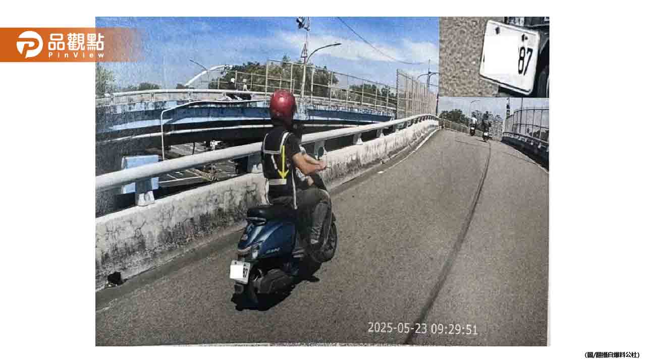 他揹1歲半寶寶騎車遭罰！沒安全帽可戴　爸遭檢舉挨罰