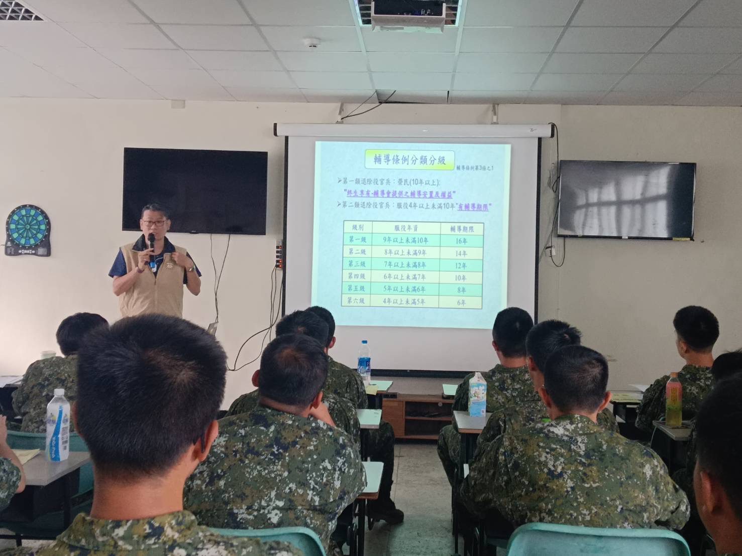 高雄市榮服處前進嶺口營區進行權益宣導 　助官兵規劃退役職涯