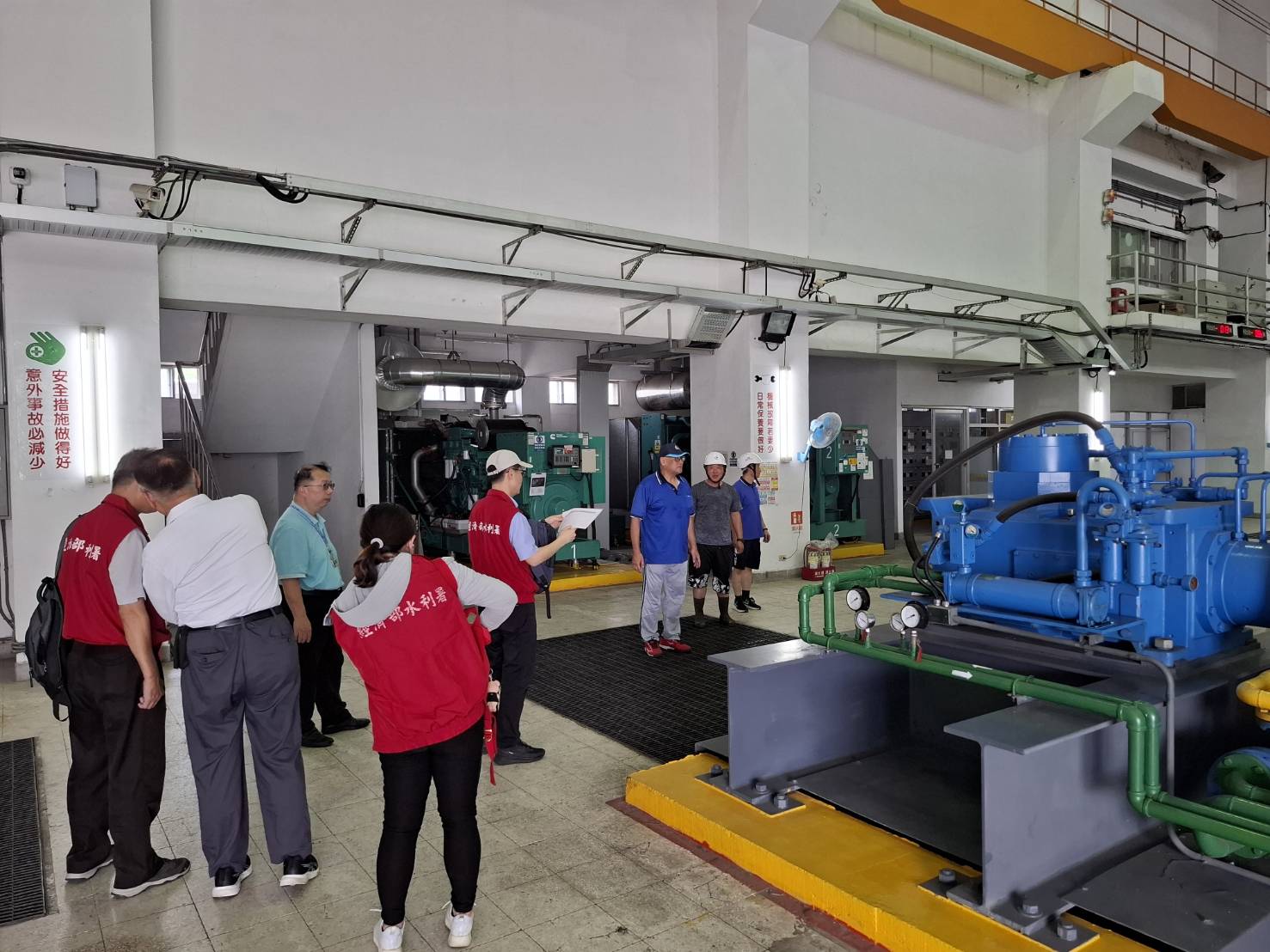 水利署抽檢北市防汛設施 抽水機與疏散門全數運作正常 水利署抽檢北市防汛設施 抽水機與疏散門全數運作正常